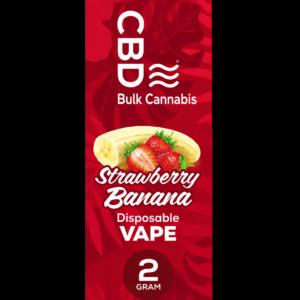 CBD Vape Disposable Strawberry Banana 2 Gram